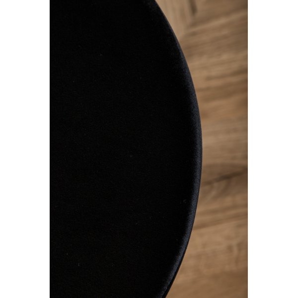 Mariana pouf - musta sametti Mariana pouf - musta sametti