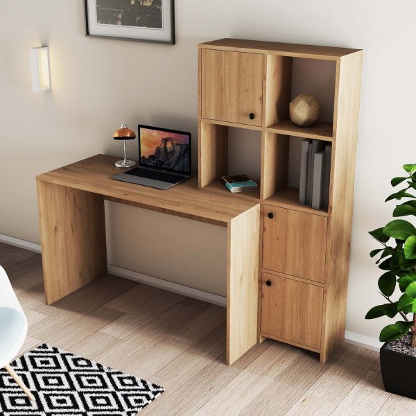 Hiljaisuuspöytä 156,8 x 51,5 cm, oikea - Tammi Hiljaisuuspöytä 156,8 x 51,5 cm, oikea - Tammi