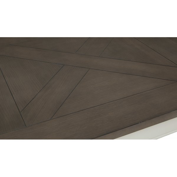 Marstrand-ruokapöytä Butterfly 200-290 cm - Vaaleanharmaa / Savupetsattua ja lakattua tammivaneria Marstrand-ruokapöytä Butterfly 200-290 cm - Vaaleanharmaa / Savupetsattua ja lakattua tammivaneria