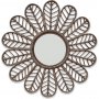 Riikinruskea pyre peili 90 cm