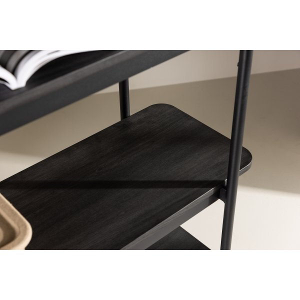 Heim hylly 190 cm - Musta Heim hylly 190 cm - Musta