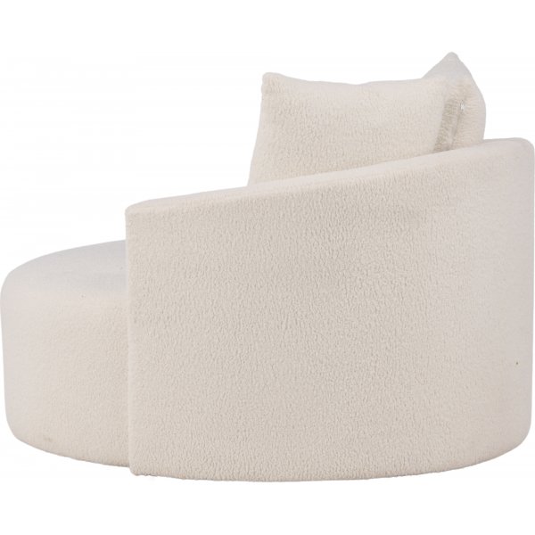 Kelso 2-istuttava sohva - Valkoinen nalle Kelso 2-istuttava sohva - Valkoinen nalle