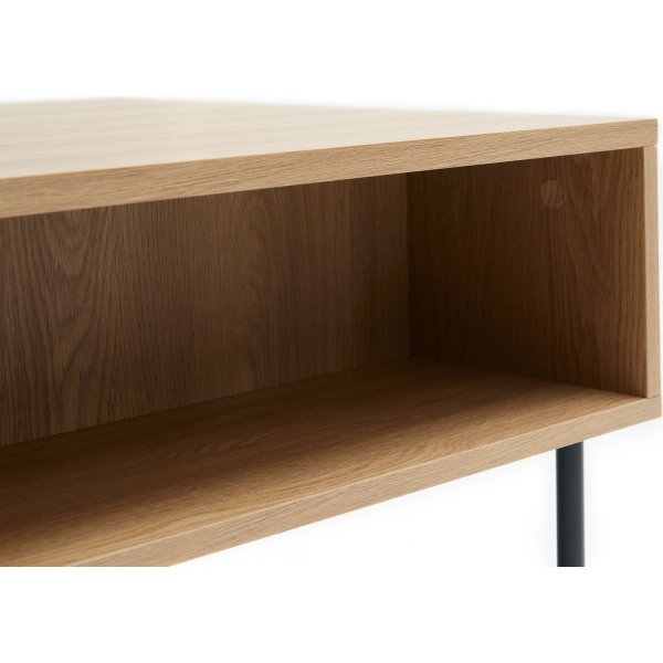 Menu sohvapöytä 110 x 60 cm - Tammi/keinotekoinen rottinki Menu sohvapöytä 110 x 60 cm - Tammi/keinotekoinen rottinki