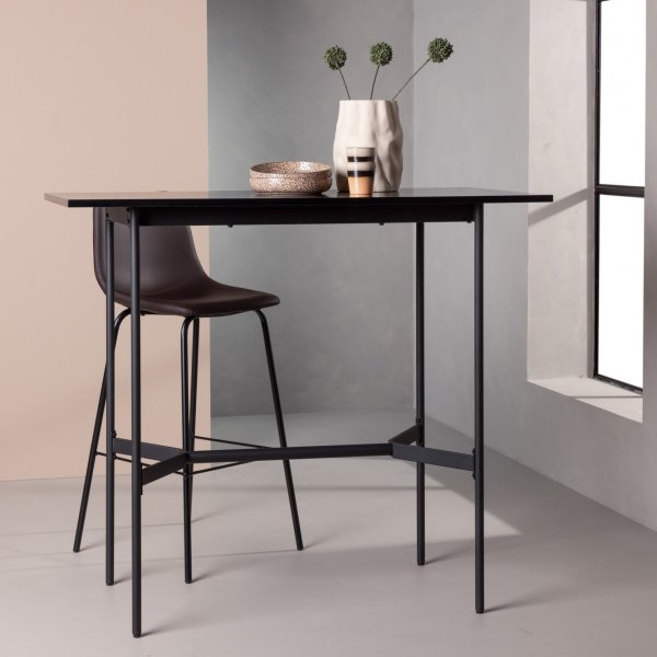 Rax baaripöytä 120 x 60 cm - Musta Rax baaripöytä 120 x 60 cm - Musta