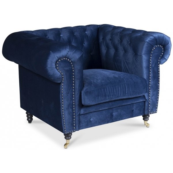 Sheffield Chesterfield -nojatuoli - (Verhoilun väri valinnainen) Sheffield Chesterfield -nojatuoli - (Verhoilun väri valinnainen)