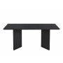 Crossby ruokapöytä 180x90 cm - Mustaksi petsattu tammi Crossby ruokapöytä 180x90 cm - Mustaksi petsattu tammi