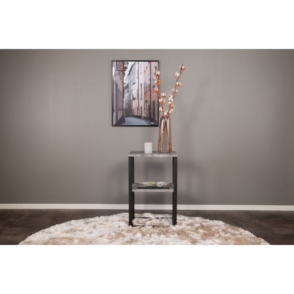 Charlotte- ypyt - Musta / Betoni