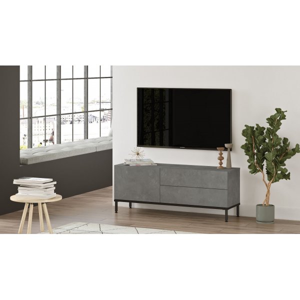 Luvio mediapenkki 5 - hopea/musta Luvio mediapenkki 5 - hopea/musta