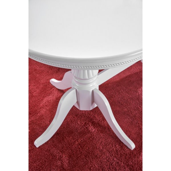 Leonardo jatkettava valkoinen ruokapyt 90x150-190 cm