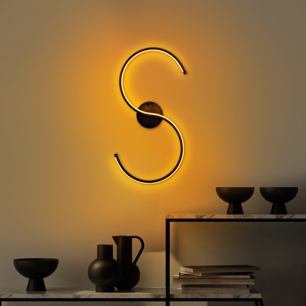 Es seinävalaisin - musta Es seinävalaisin - musta