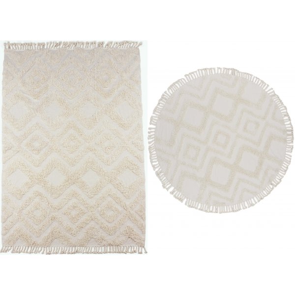 Kleva puuvillamatto - Valkoinen Kleva puuvillamatto - Valkoinen