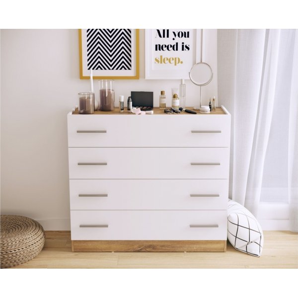 Dentro lipasto - Valkoinen/stirlingtammi Dentro lipasto - Valkoinen/stirlingtammi