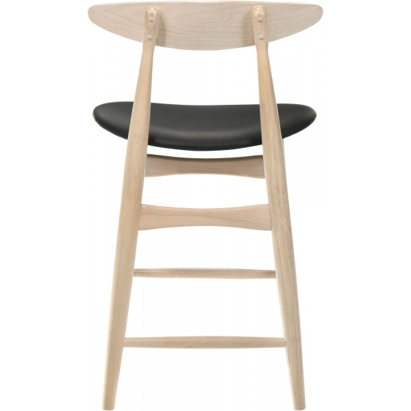 Florence baarijakkara - Whitewash/Black PU Florence baarijakkara - Whitewash/Black PU