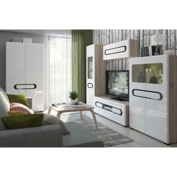 Hagfors-kaappi - Valkoinen/musta