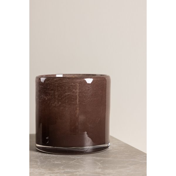 Glora lyhty Ø12 cm - ruskea Glora lyhty Ø12 cm - ruskea