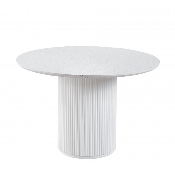 Sandö ruokapöytä Ø120 cm - Valkoinen / Terzzo Sandö ruokapöytä Ø120 cm - Valkoinen / Terzzo