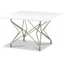 Terrazzo-sohvapyt 75x75 cm - Bianco Terrazzo & Messinkinen Star-runko