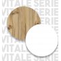 Vitale-kaappi 1 - Phkin/valkoinen