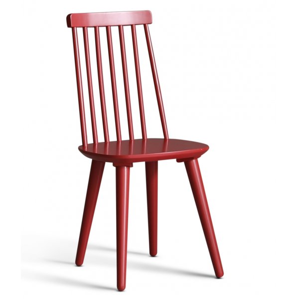 Ruokailuryhmä: Pyöreä pöytä tammi/valkoinen ja 4 punaista rottinkituolia + 3.00 x Huonekalujen jalat Ruokailuryhmä: Pyöreä pöytä tammi/valkoinen ja 4 punaista rottinkituolia + 3.00 x Huonekalujen jalat