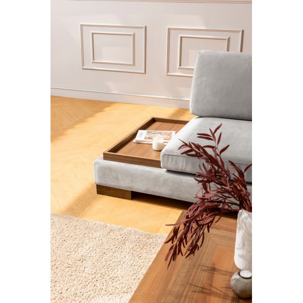 Tulip kulmasohva - Vaaleanharmaa Tulip kulmasohva - Vaaleanharmaa