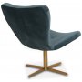 Design-nojatuoli Milano - Petroli (Sametti) / Messinki