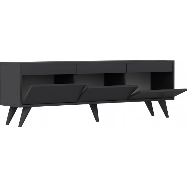 Rivero mediapenkki - antrasiitti