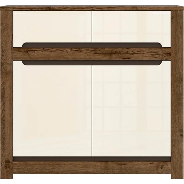 Ruso lipasto - tammi/helmivalkoinen