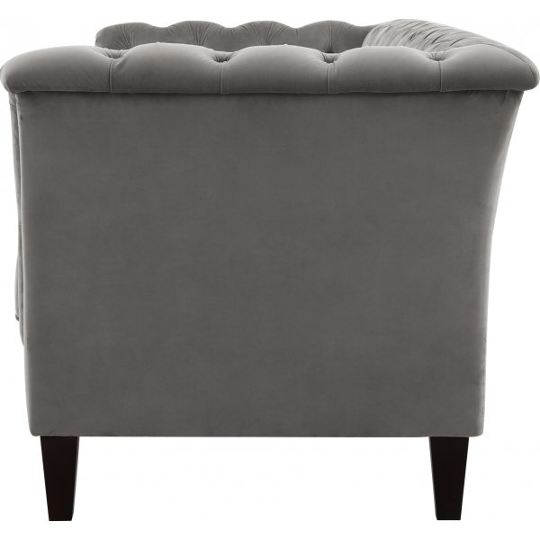 Nojatuoli chesterfield harmaa - Henry + Huonekalujen tekstiilien puhdistus Nojatuoli chesterfield harmaa - Henry + Huonekalujen tekstiilien puhdistus