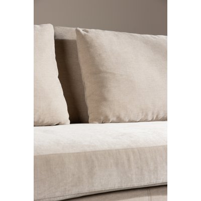 Malva 3-istuttava sohva - ruskea