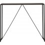 Brea bar pyt 120 x 60 cm - Musta