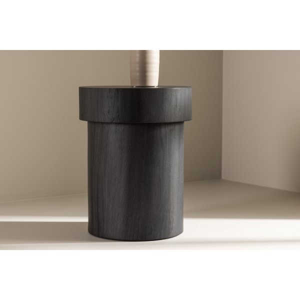 Malung sivupyt 35 cm - Musta