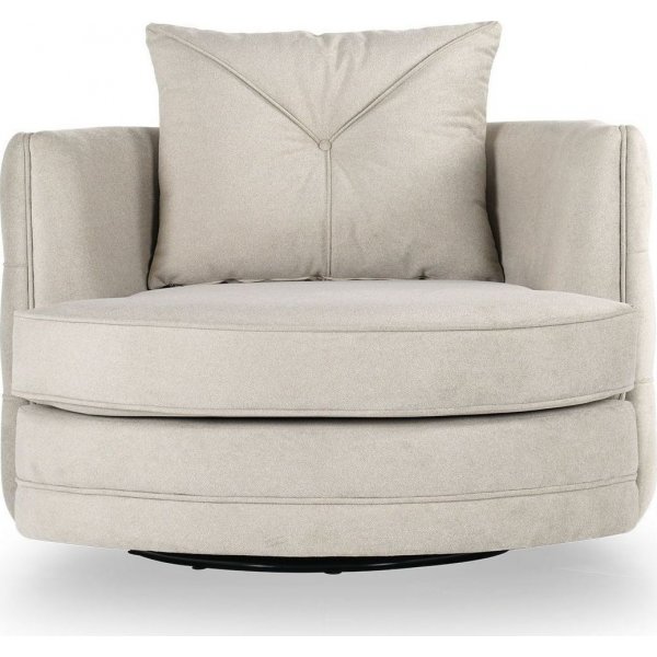 Hilal nojatuoli - Kermanvärinen + Huonekalujen puhdistus Hilal nojatuoli - Kermanvärinen + Huonekalujen puhdistus