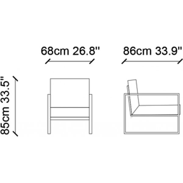 Luminojatuoli - punainen
