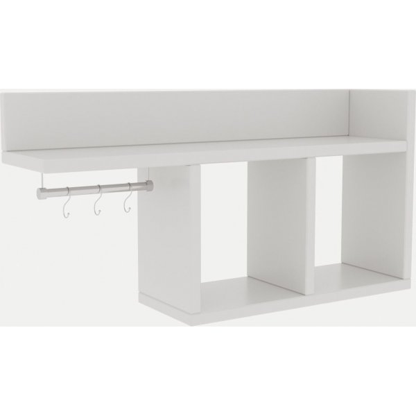 Pare seinähylly - valkoinen Pare seinähylly - valkoinen
