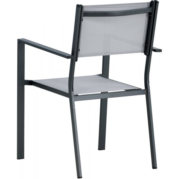 Copacabana ruokapöydän tuoli - musta/harmaa Copacabana ruokapöydän tuoli - musta/harmaa