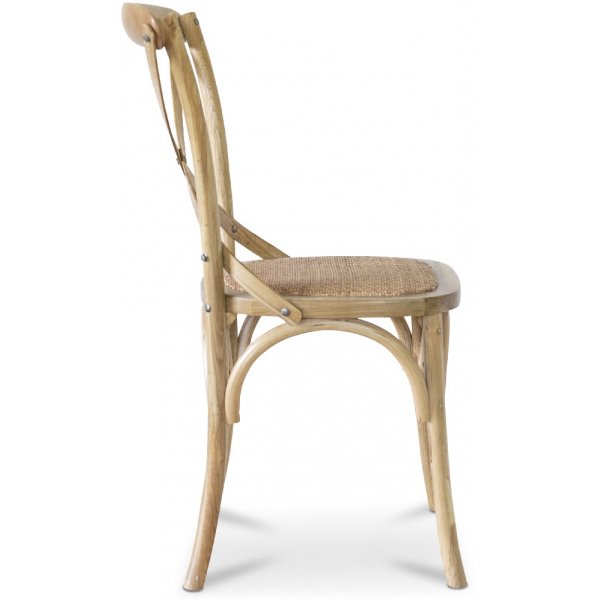 Gaston-tuoli, taivepuinen rottinki-istuimella - Luonto