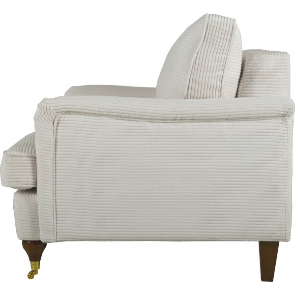 Howard Watford Deluxe -nojatuoli - beige vakosametti + Huonekalujen tahranpoistoaine Howard Watford Deluxe -nojatuoli - beige vakosametti + Huonekalujen tahranpoistoaine