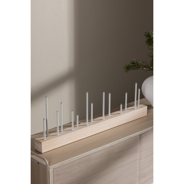 Kungsberget pöytävalaisin - Whitewash Kungsberget pöytävalaisin - Whitewash