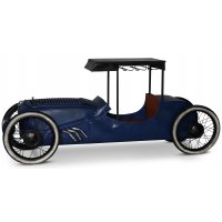 Vintage Hot rod auton baaripöytä 195 x 76 cm - Metalli/mango Vintage Hot rod auton baaripöytä 195 x 76 cm - Metalli/mango