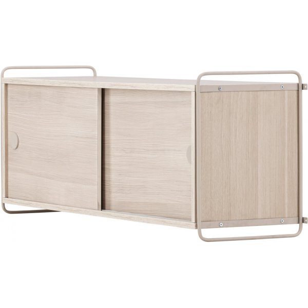 Paris-seinäkaappi 48 x 122 cm - Beige/Whitewash Paris-seinäkaappi 48 x 122 cm - Beige/Whitewash