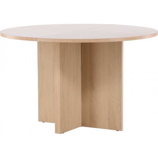 Strada ruokap�yt� 120-170 x 120 cm - Whitewash