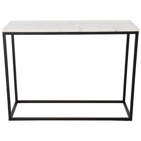 Accent- konsolipöytä - Valkoinen / Marmori Accent- konsolipöytä - Valkoinen / Marmori