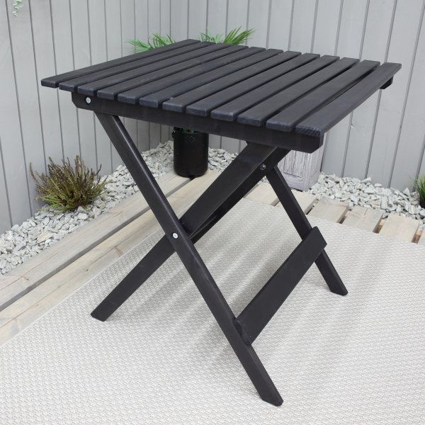 Wilma ruokapöytä 65 x 65 cm - Musta Wilma ruokapöytä 65 x 65 cm - Musta