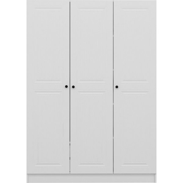 Capeto vaatekaappi 135 cm - Valkoinen