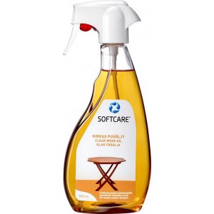 Softcare puuöljy kirkas 500 ml spray Softcare puuöljy kirkas 500 ml spray