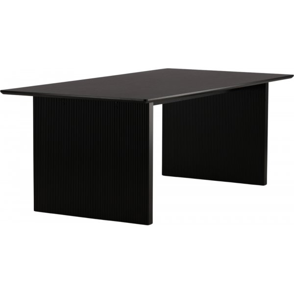 Vail ruokapöytä 200 x 100 cm - Musta Vail ruokapöytä 200 x 100 cm - Musta