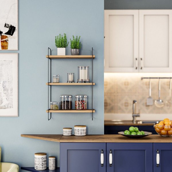 Polaris seinähylly - mänty Polaris seinähylly - mänty