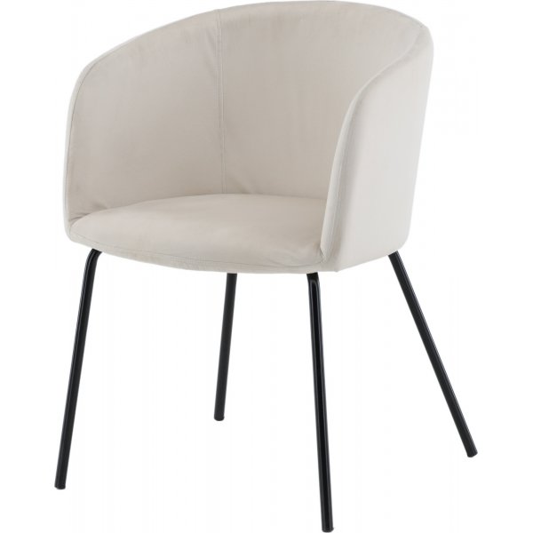 Tiber-tuoli - beige sametti