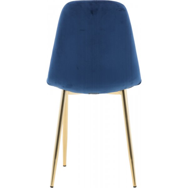 Bridge-ruokailutuoli - Sininen/messinki Bridge-ruokailutuoli - Sininen/messinki