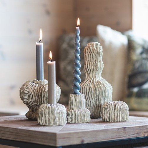 Bonnie kynttilnjalka mini 2 kpl - Putty